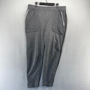 Lululemon Textured Tech Pants Men's 2XL Gray Sweatpants Lounge Training Casual